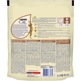 Сухой корм для взрослых кошек Purina Cat Chow, утка, 400 г